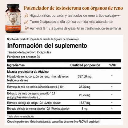 Potenciador Natural de Testosterona